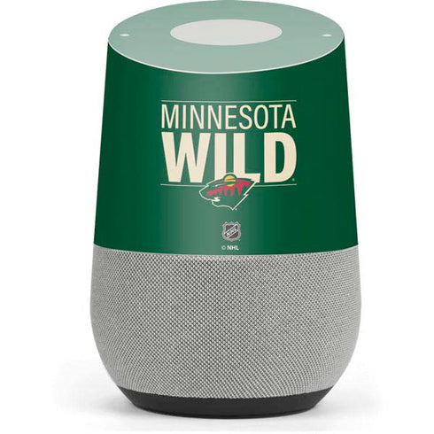 NHL Minnesota Wild Lineup Google Home Skin