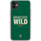 NHL Minnesota Wild Lineup iPhone 11 Clear Case