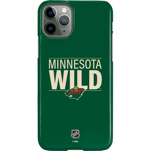 NHL Minnesota Wild Lineup iPhone 11 Pro Lite Case