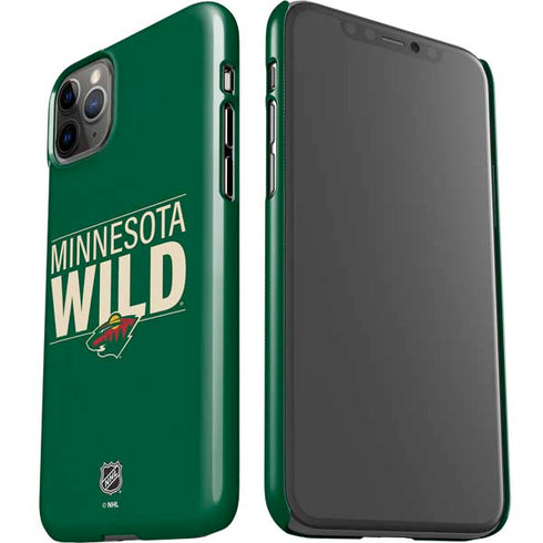 NHL Minnesota Wild Lineup iPhone 11 Pro Max Lite Case