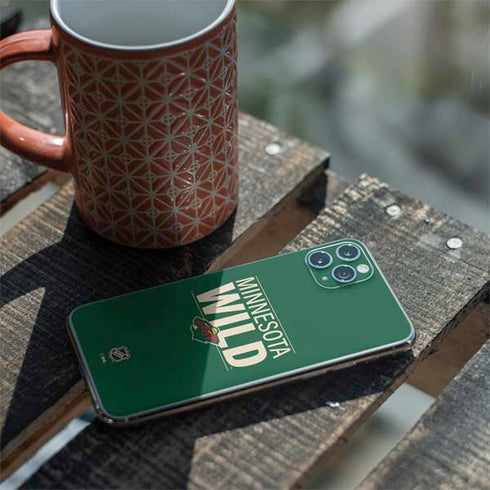 NHL Minnesota Wild Lineup iPhone 11 Pro Max Skin