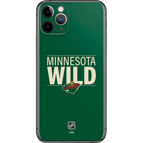 NHL Minnesota Wild Lineup iPhone 11 Pro Skin