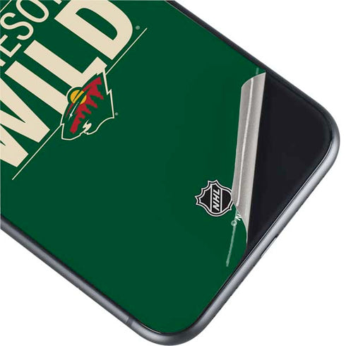 NHL Minnesota Wild Lineup iPhone 11 Skin