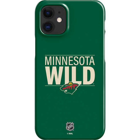 NHL Minnesota Wild Lineup iPhone 12 Mini Lite Case