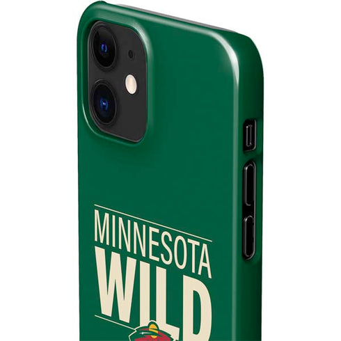 NHL Minnesota Wild Lineup iPhone 12 Mini Lite Case