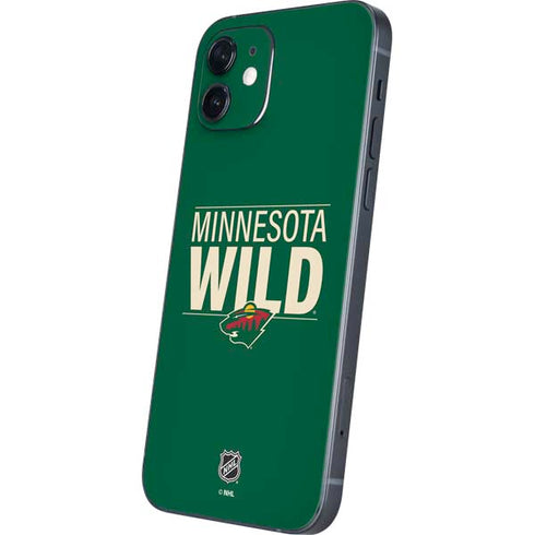 NHL Minnesota Wild Lineup iPhone 12 Mini Skin