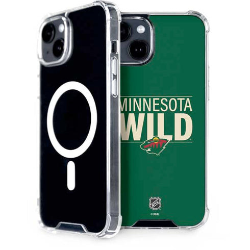 NHL Minnesota Wild Lineup iPhone 13 MagSafe Case
