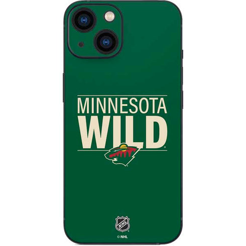NHL Minnesota Wild Lineup iPhone 13 Mini Skin
