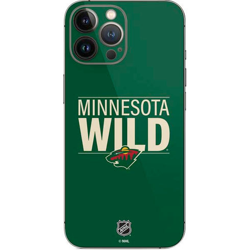 NHL Minnesota Wild Lineup iPhone 13 Pro Max Skin