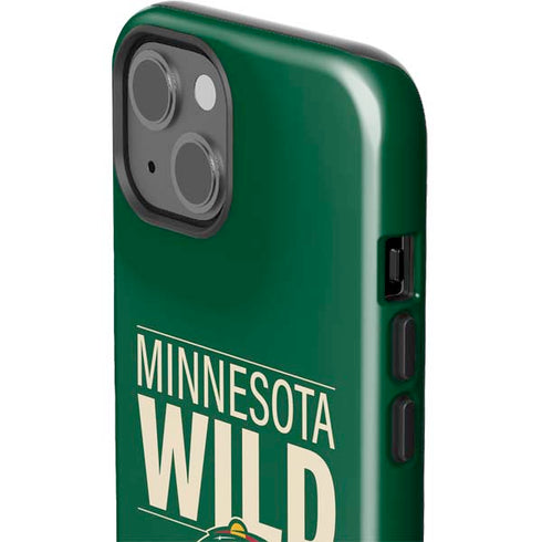 NHL Minnesota Wild Lineup iPhone 15 Plus Impact Case