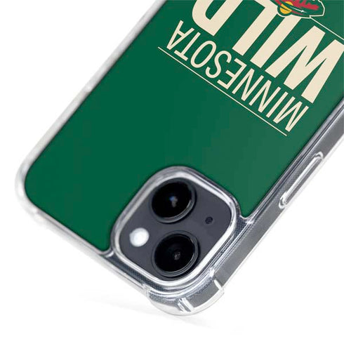 NHL Minnesota Wild Lineup iPhone 15 MagSafe Case