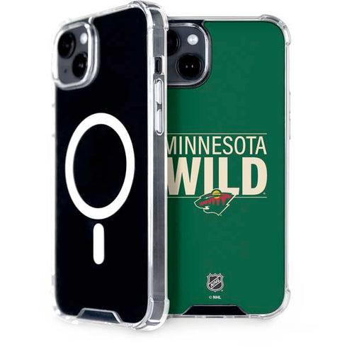 NHL Minnesota Wild Lineup iPhone 14 Plus MagSafe Case