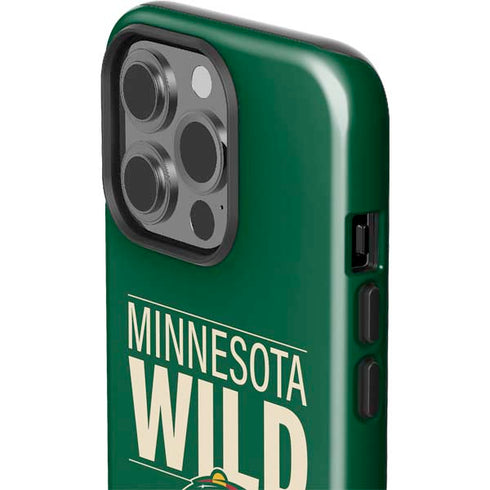 NHL Minnesota Wild Lineup iPhone 15 Pro Impact Case