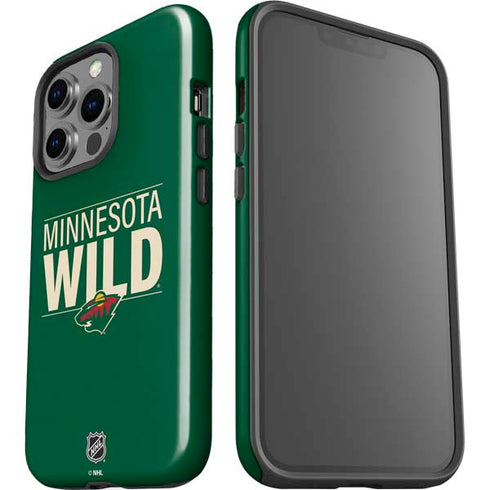 NHL Minnesota Wild Lineup iPhone 15 Pro Impact Case