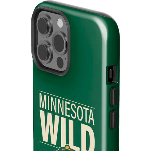 NHL Minnesota Wild Lineup iPhone 15 Pro Max Impact Case