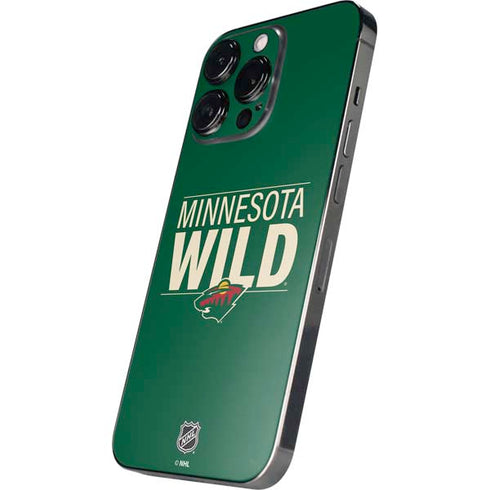 NHL Minnesota Wild Lineup iPhone 14 Pro Skin