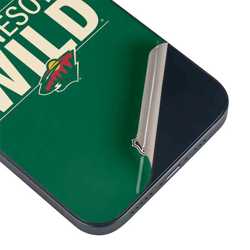 NHL Minnesota Wild Lineup iPhone 14 Skin
