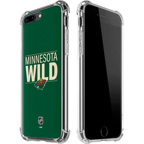 NHL Minnesota Wild Lineup iPhone 7/8 Plus Clear Case