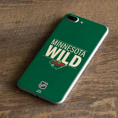 NHL Minnesota Wild Lineup iPhone 8 Plus Skin