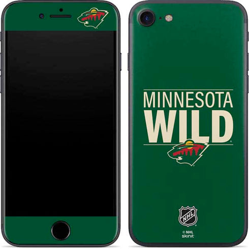 NHL Minnesota Wild Lineup iPhone 8 Skin