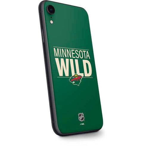NHL Minnesota Wild Lineup iPhone XR Skin