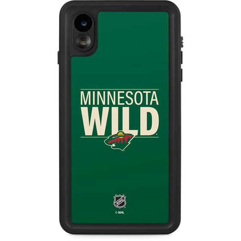 NHL Minnesota Wild Lineup iPhone XR Waterproof Case