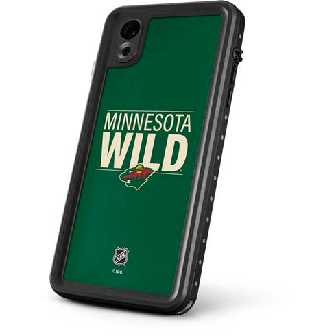 NHL Minnesota Wild Lineup iPhone XR Waterproof Case
