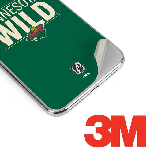 NHL Minnesota Wild Lineup iPhone XS Max Skin