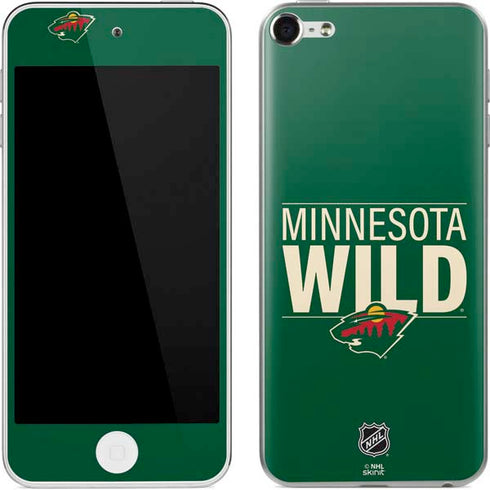 NHL Minnesota Wild Lineup Apple iPod Skin