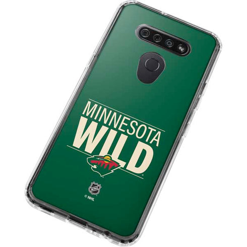 NHL Minnesota Wild Lineup LG K51/Q51 Clear Case