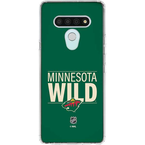 NHL Minnesota Wild Lineup LG Stylo 6 Clear Case