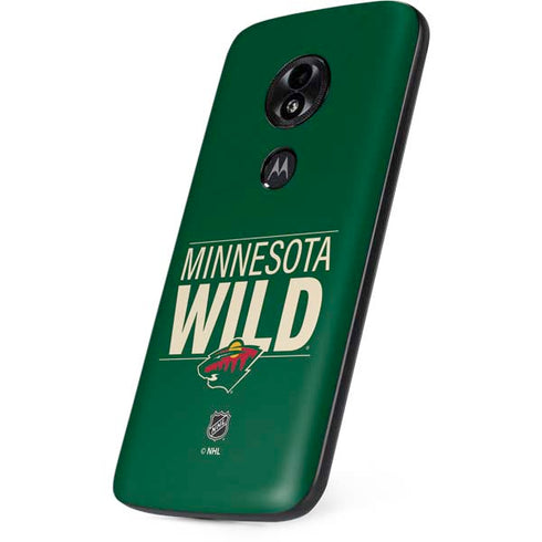 NHL Minnesota Wild Lineup Moto E5 Play Skin