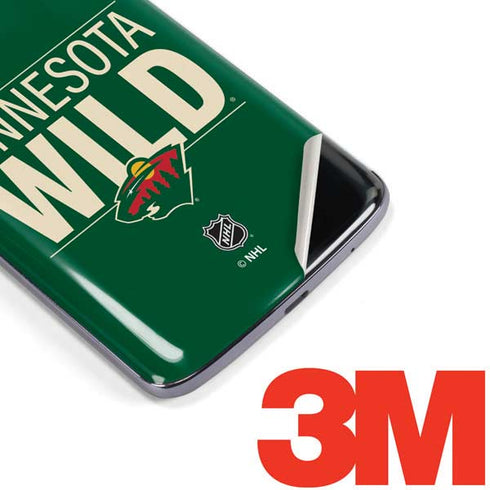 NHL Minnesota Wild Lineup Moto E5 Plus Skin