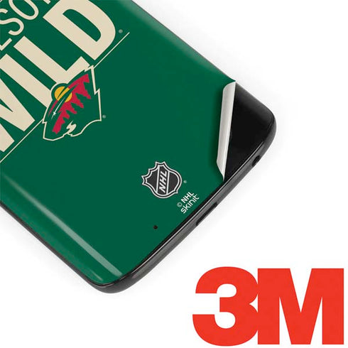 NHL Minnesota Wild Lineup Moto G6 Skin