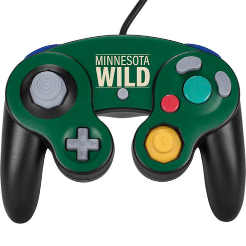 NHL Minnesota Wild Lineup Nintendo GameCube Controller Skin