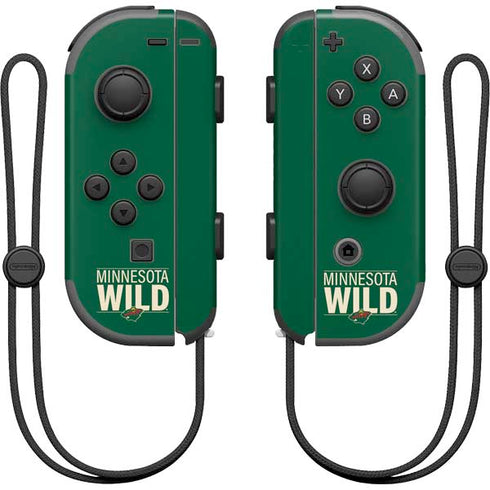 NHL Minnesota Wild Lineup Nintendo Joy-Con (L/R) Controller Skin
