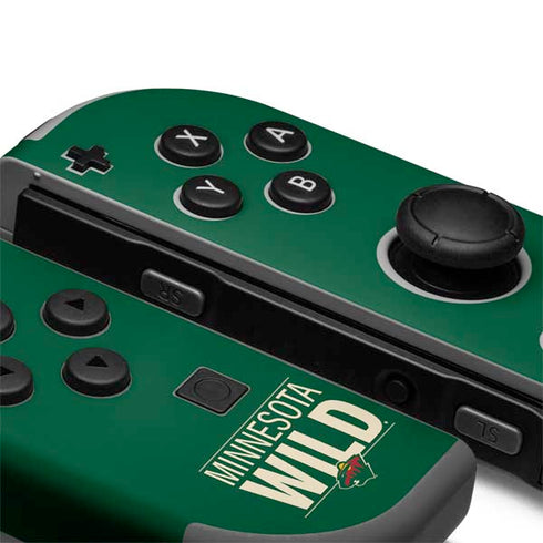 NHL Minnesota Wild Lineup Nintendo Joy-Con (L/R) Controller Skin