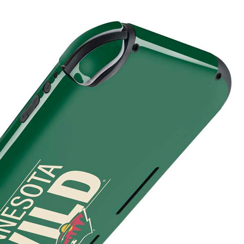 NHL Minnesota Wild Lineup Nintendo Switch Lite Skin