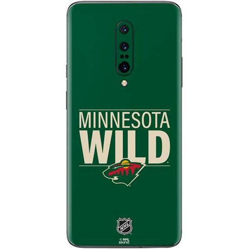 NHL Minnesota Wild Lineup OnePlus 7 Pro Skin