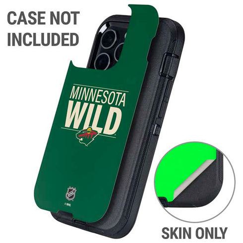 NHL Minnesota Wild Lineup Otterbox Defender iPhone Skin