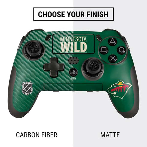 NHL Minnesota Wild Lineup PlayStation Scuf Vantage 2 Controller Skin