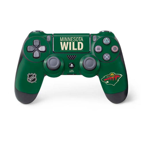 NHL Minnesota Wild Lineup PS4 Controller Skin