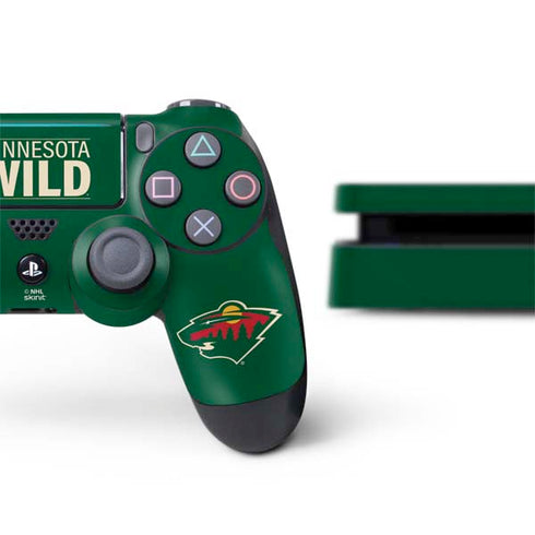 NHL Minnesota Wild Lineup PS4 Slim Bundle Skin
