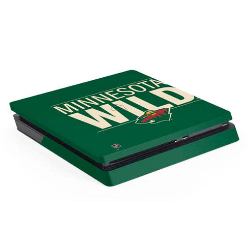 NHL Minnesota Wild Lineup PS4 Slim Skin