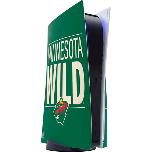 NHL Minnesota Wild Lineup PS5 Console Skin