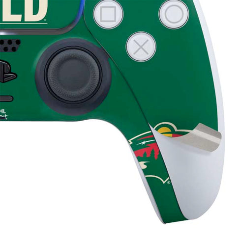 NHL Minnesota Wild Lineup PS5 Slim Digital Edition Bundle Skin