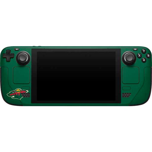 NHL Minnesota Wild Lineup Steam Deck Handheld Gaming Computer Skin