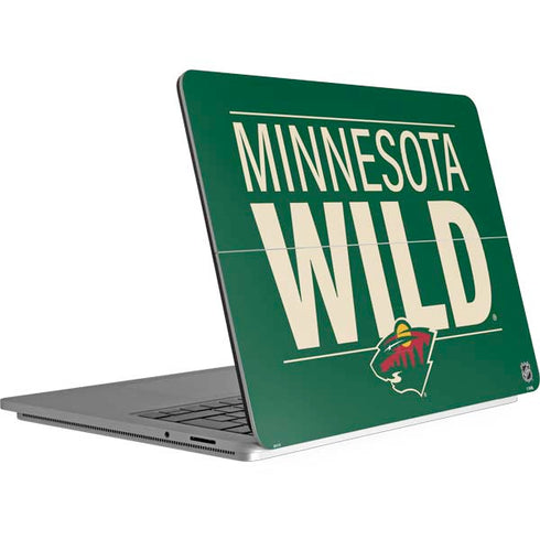 NHL Minnesota Wild Lineup Surface Laptop Studio Skin