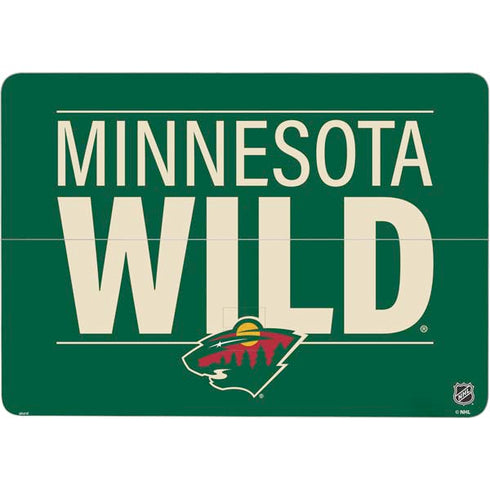 NHL Minnesota Wild Lineup Surface Laptop Studio Skin
