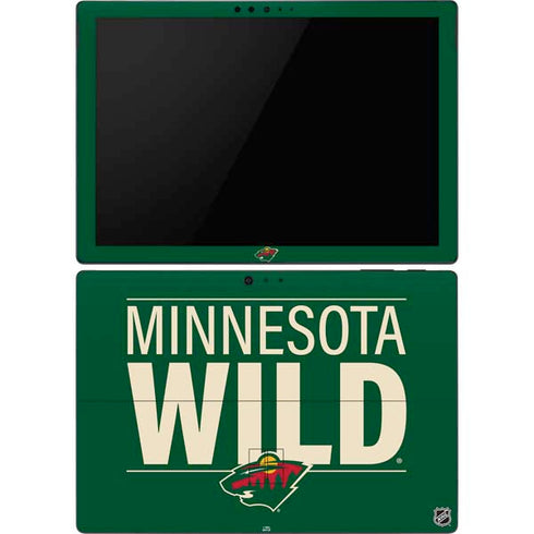 NHL Minnesota Wild Lineup Surface Pro 6 Skin